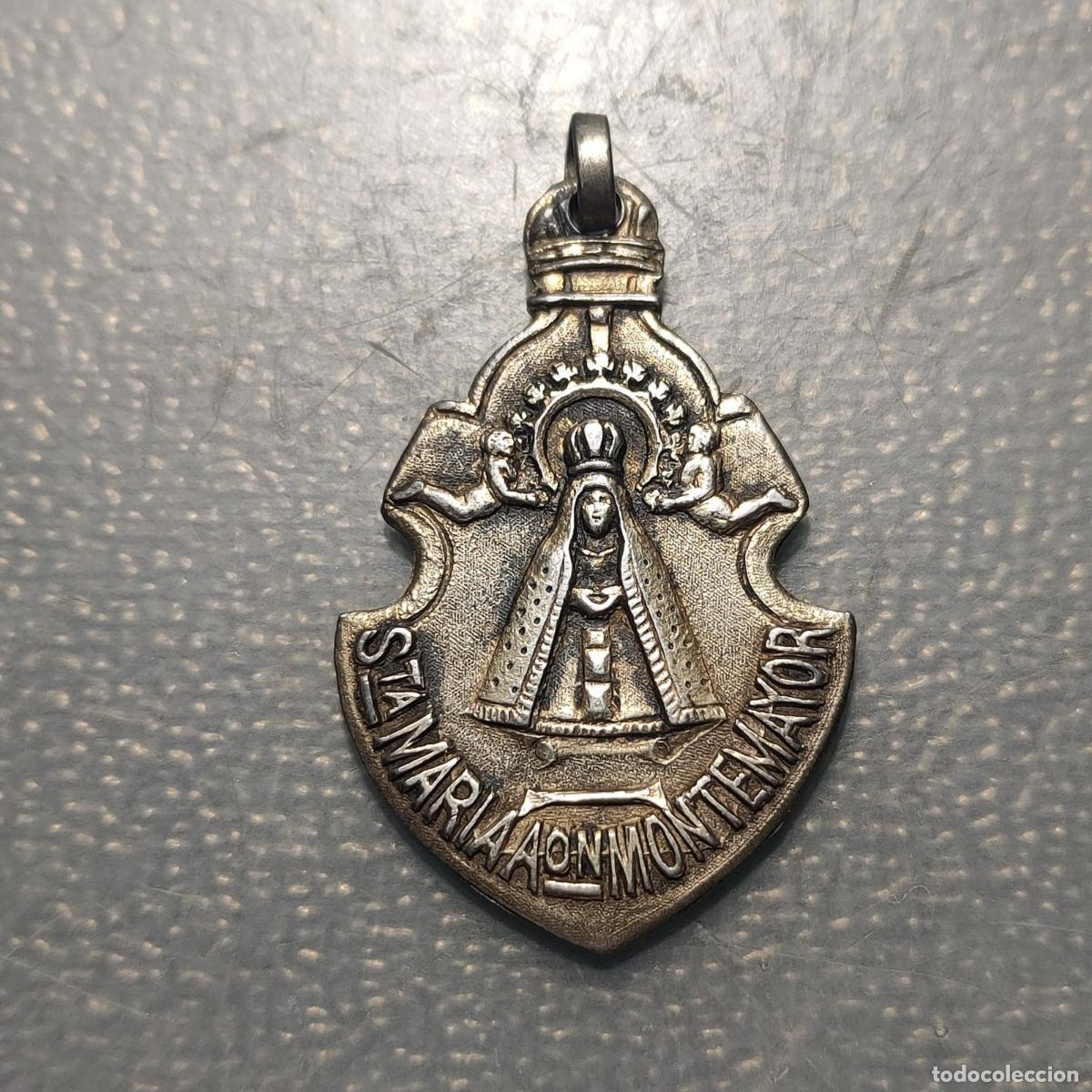Antig&uuml;edades: MEDALLA RELIGIOSA BA&Ntilde;OS DE MONTEMAYOR VIRGEN DE SANTA MARIA DE LA ASUNCION