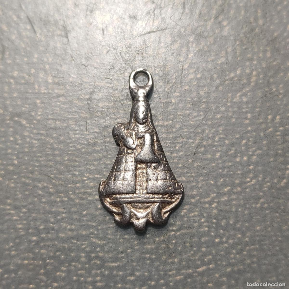 Antig&uuml;edades: MEDALLA RELIGIOSA SIGLO XVIII NUESTRA SE&Ntilde;ORA DE GUADALUPE PLATA
