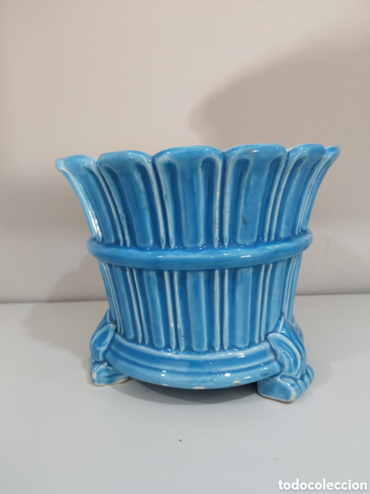 Antiquit&eacute;s: JARDINERA VINTAGE A&Ntilde;OS 60 POSIBLEMENTE MANISES