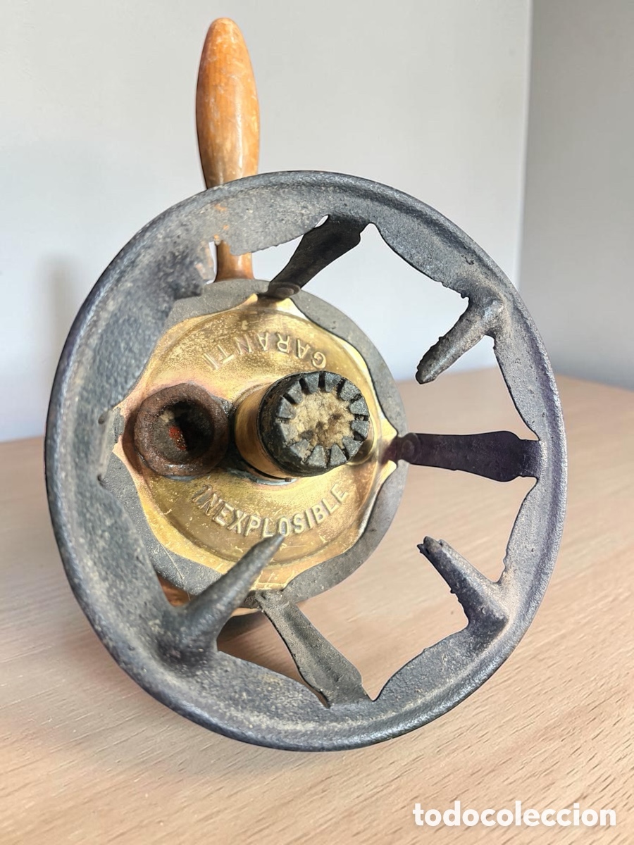 Antig&uuml;edades: Antiguo hornillo de alcohol - Foto 4