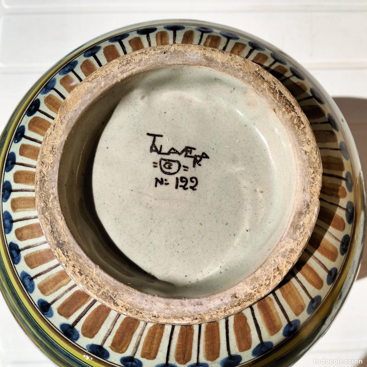 Antiques: RUIZ DE LUNA. GRAN JARRON. TALAVERA, TOLEDO