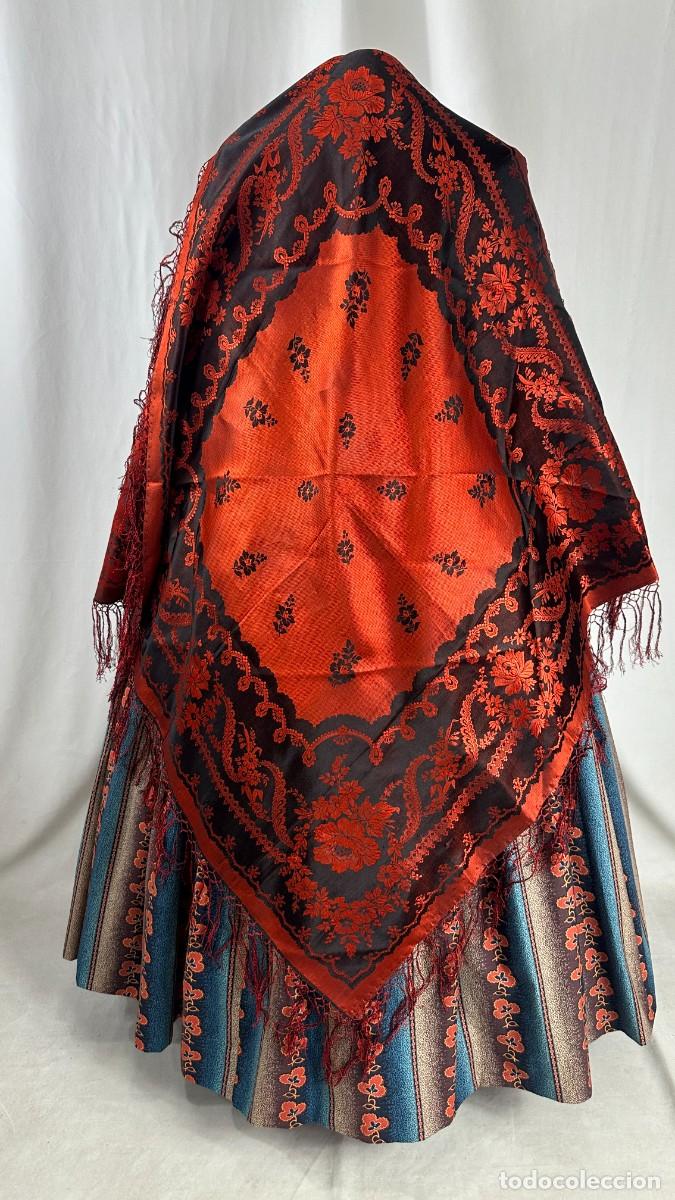 Antig&uuml;edades: Antiguo pa&ntilde;uelo de gro naranja