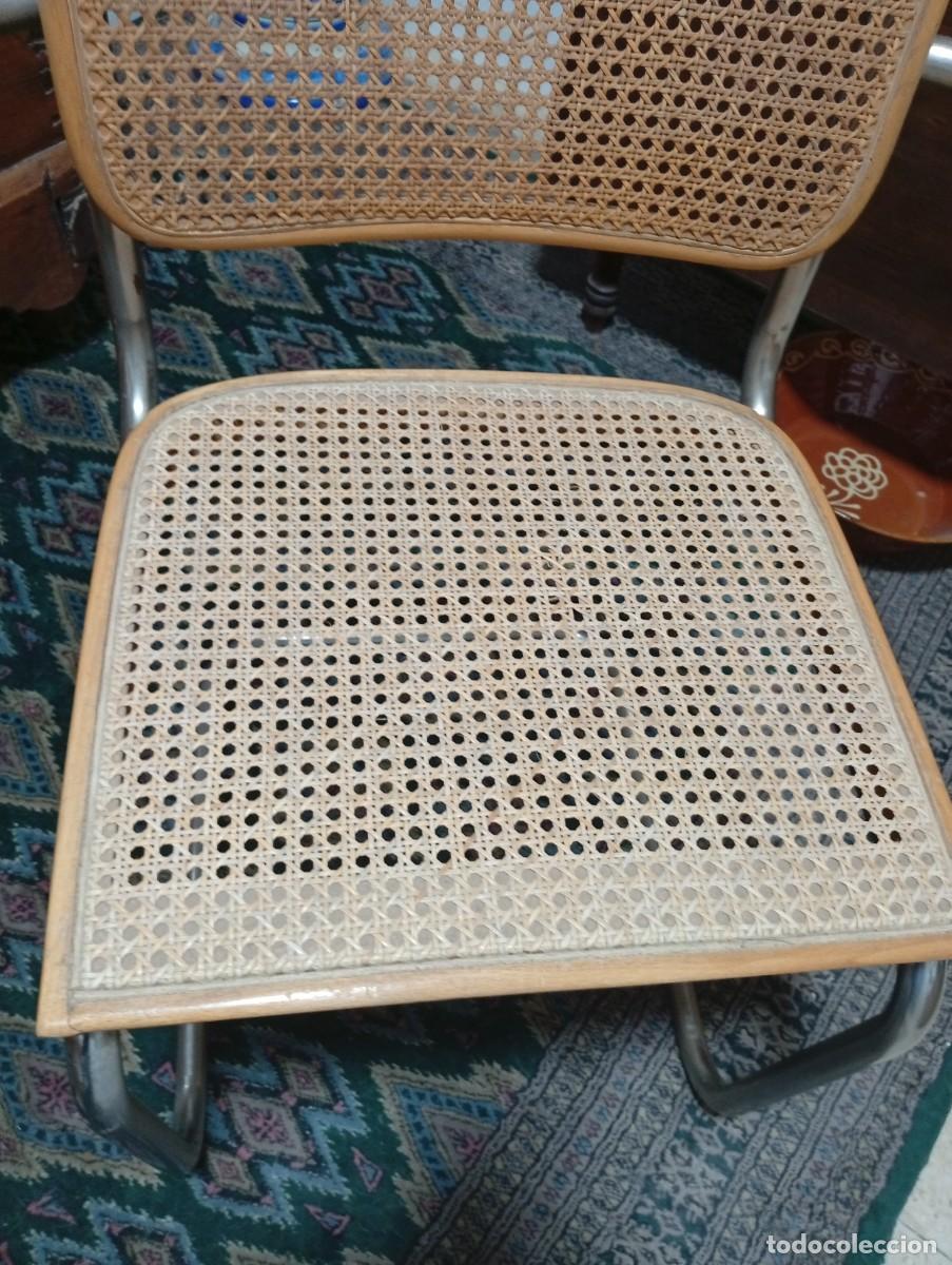 Antig&uuml;edades: Silla con brazos Cesca a&ntilde;os 70 - Foto 5