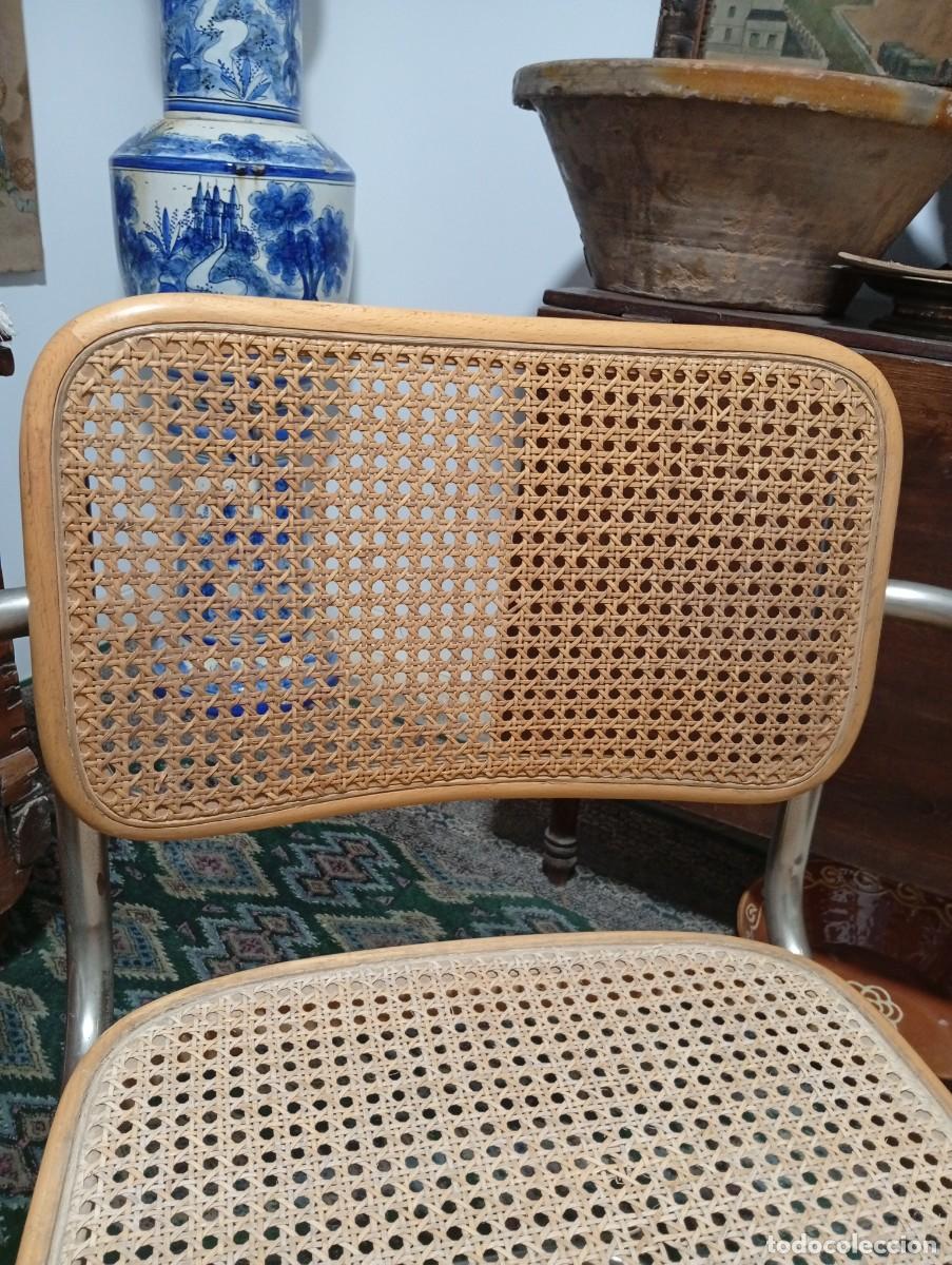 Antig&uuml;edades: Silla con brazos Cesca a&ntilde;os 70 - Foto 6