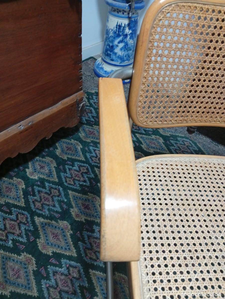 Antig&uuml;edades: Silla con brazos Cesca a&ntilde;os 70 - Foto 7