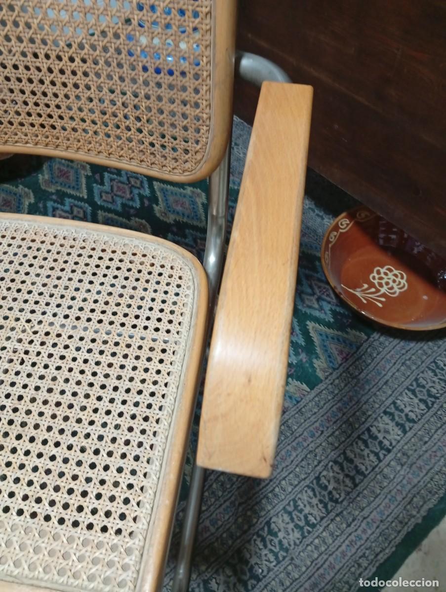 Antig&uuml;edades: Silla con brazos Cesca a&ntilde;os 70 - Foto 8