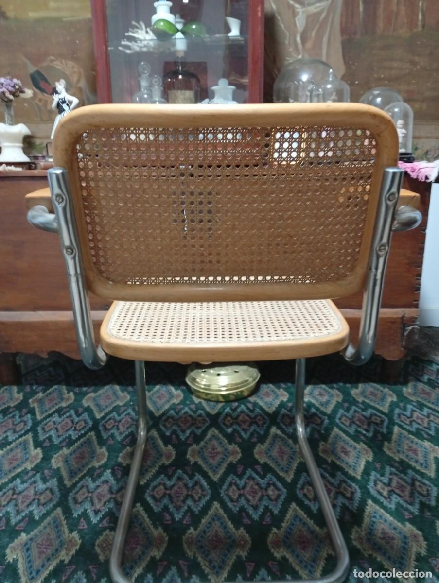Antig&uuml;edades: Silla con brazos Cesca a&ntilde;os 70 - Foto 12