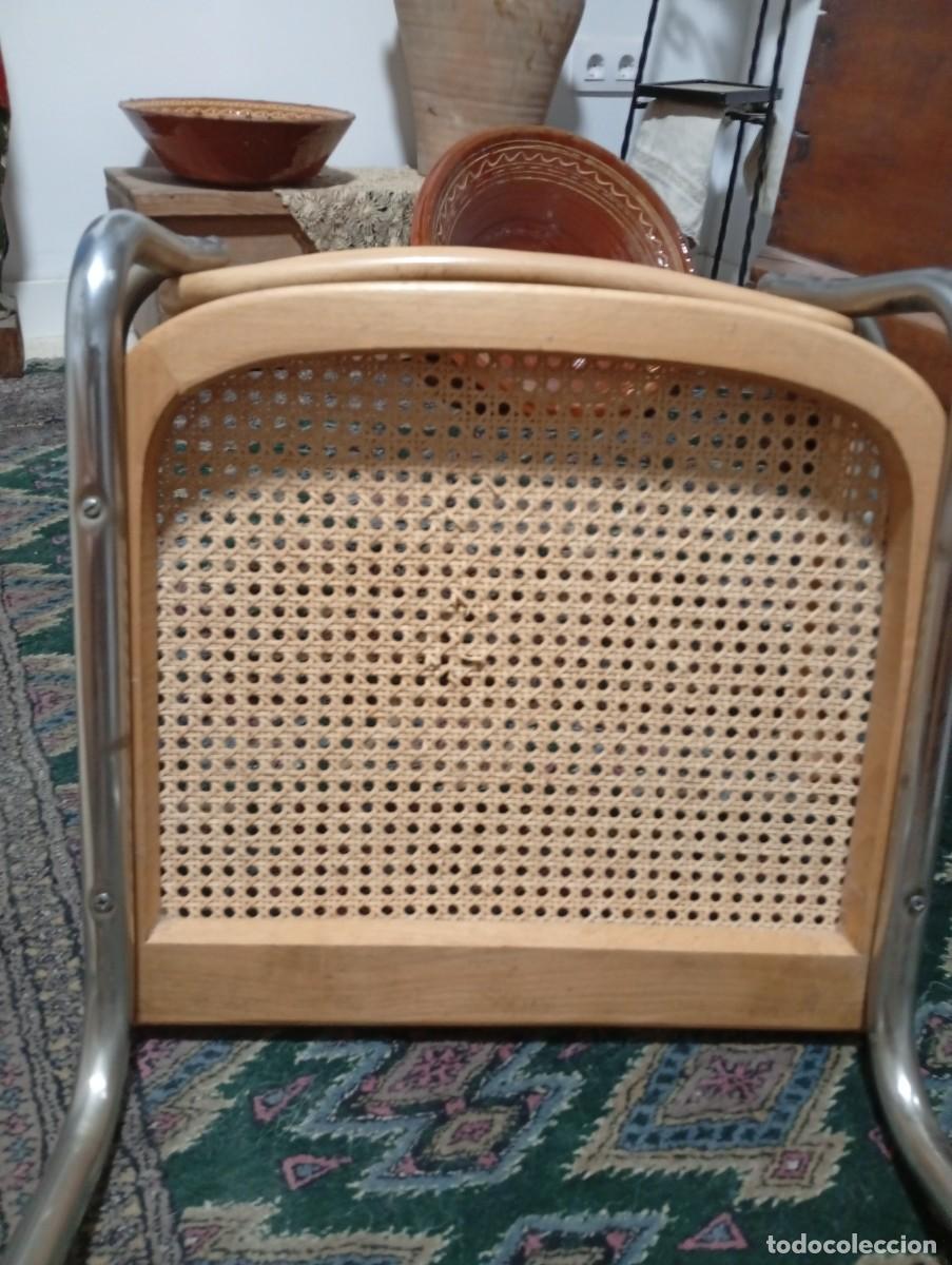 Antig&uuml;edades: Silla con brazos Cesca a&ntilde;os 70 - Foto 15