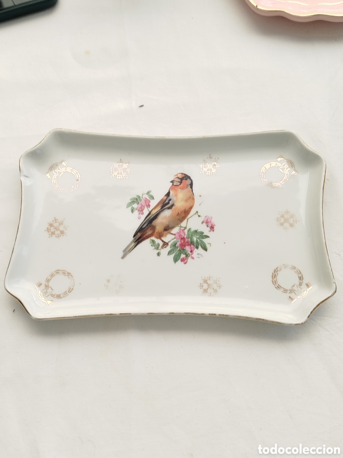 Antig&uuml;edades: Fuente de porcelana alemana