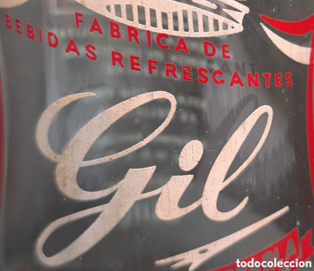 Antig&uuml;edades: Botella antigua de gaseosa - Foto 2