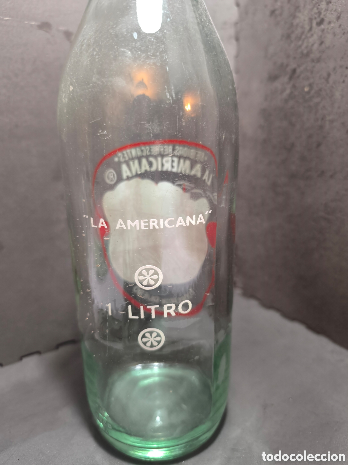 Antig&uuml;edades: Botella antigua de gaseosa - Foto 2