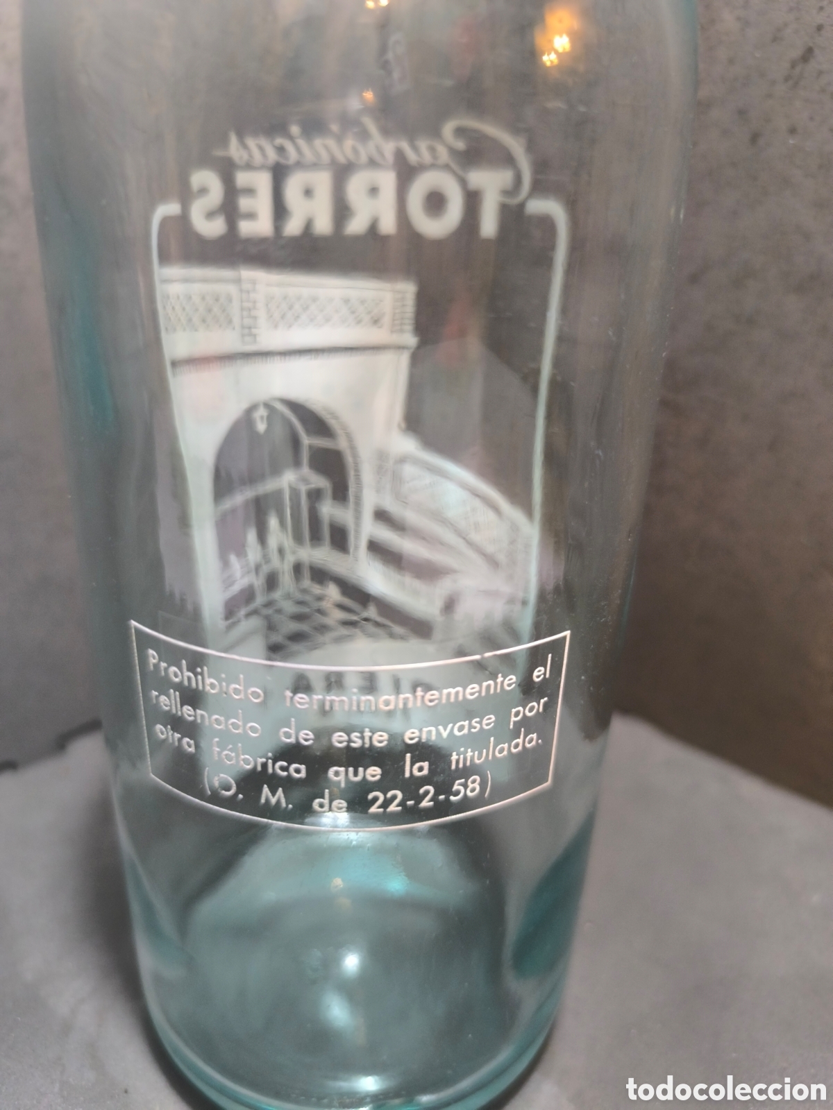 Antig&uuml;edades: Botella antigua de gaseosa - Foto 2