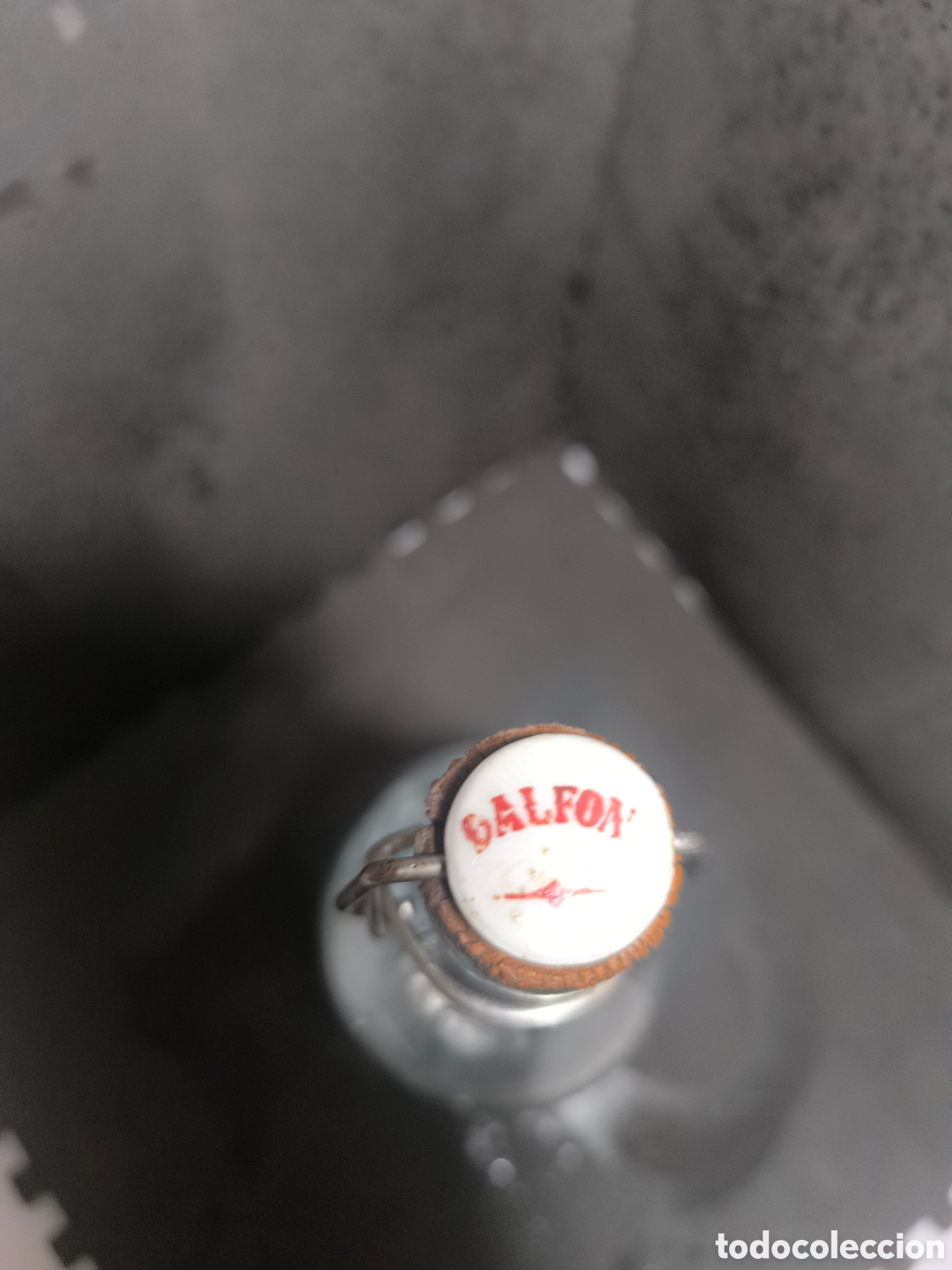 Antig&uuml;edades: Botella de gaseosa antigua - Foto 3
