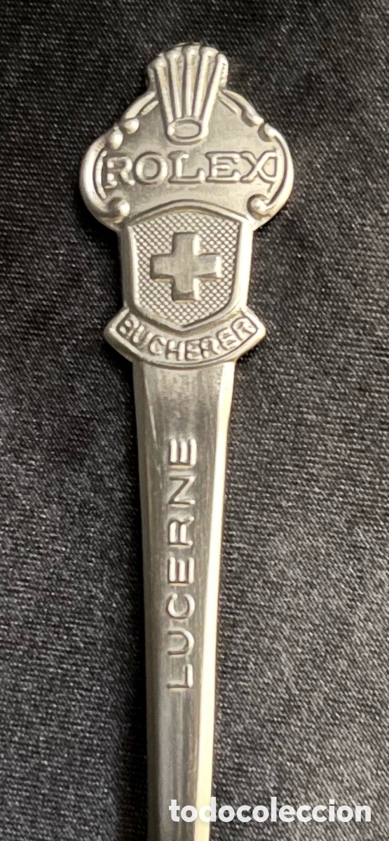 Antig&uuml;edades: Cucharilla Rolex Lucerne Bucherer Vintage
