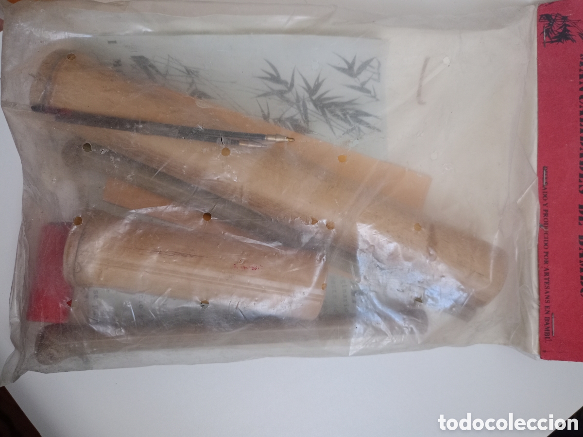 Antig&uuml;edades: Manualidades de bamb&uacute; - Foto 2