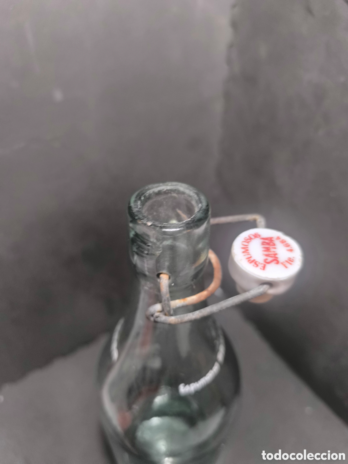 Antig&uuml;edades: Botella antigua de gaseosa - Foto 4