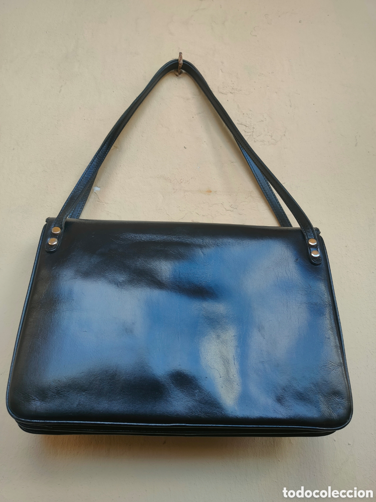 Antig&uuml;edades: Bolso antiguo Loewe para restaurar - Foto 3