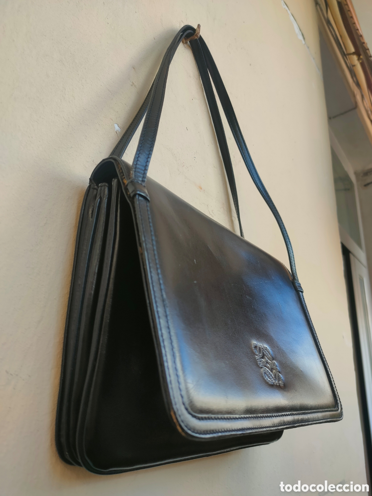 Antig&uuml;edades: Bolso antiguo Loewe para restaurar - Foto 4