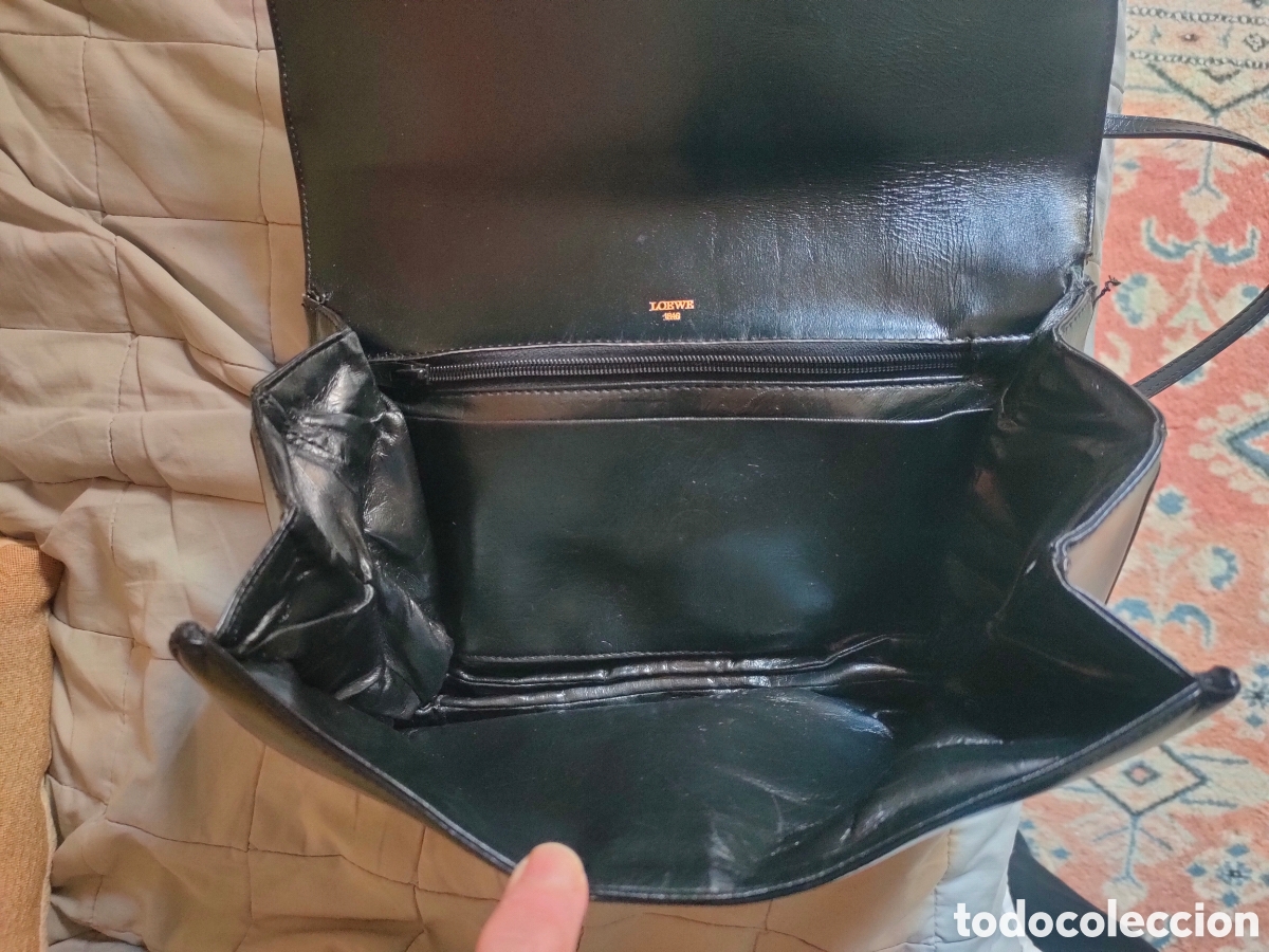 Antig&uuml;edades: Bolso antiguo Loewe para restaurar - Foto 7