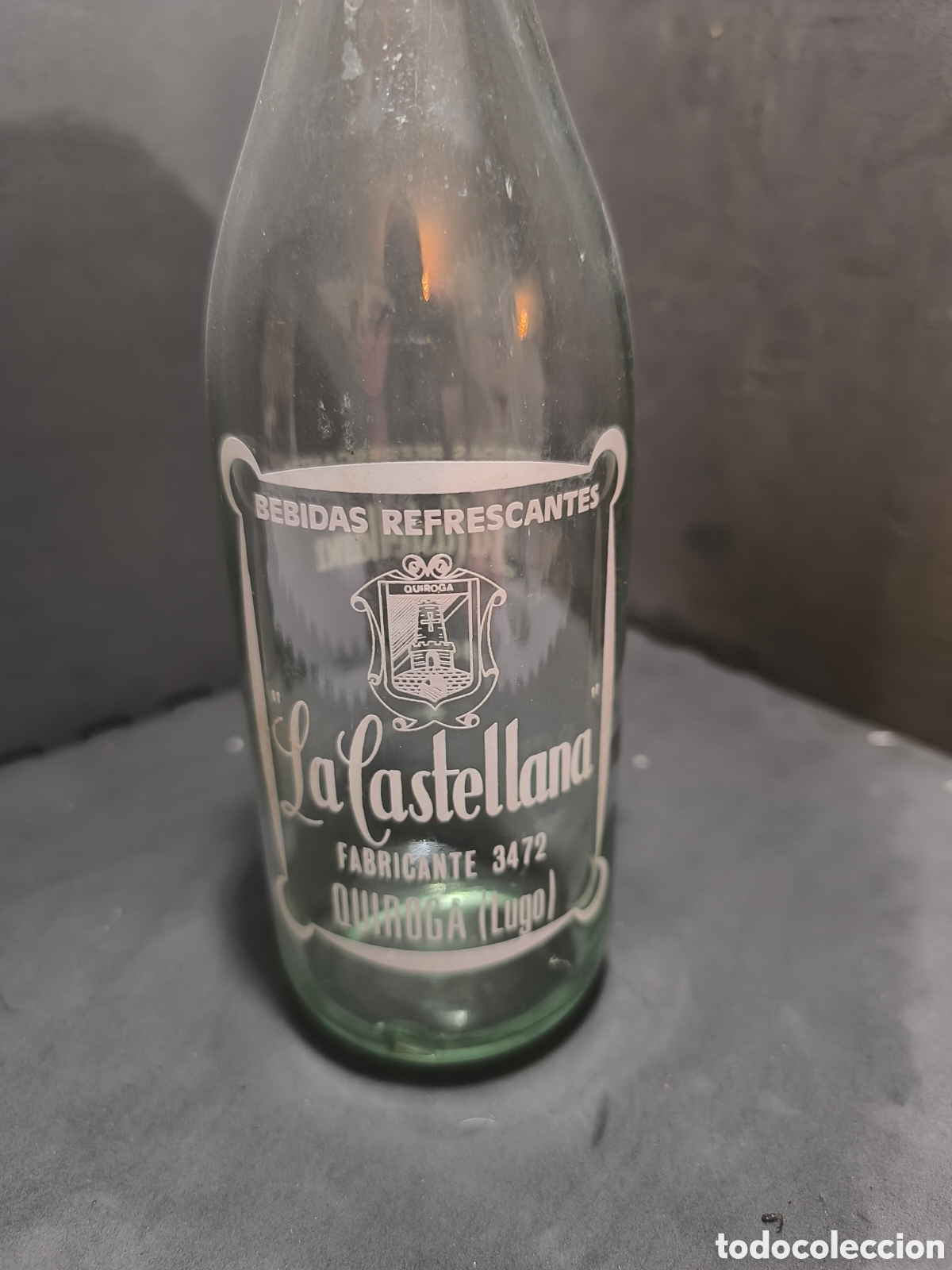Antig&uuml;edades: Botella antigua de gaseosa