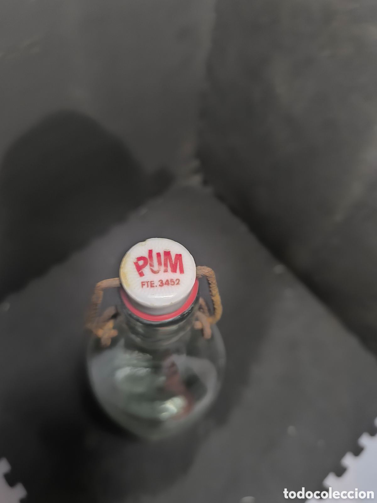 Antig&uuml;edades: Botella antigua de gaseosa - Foto 3