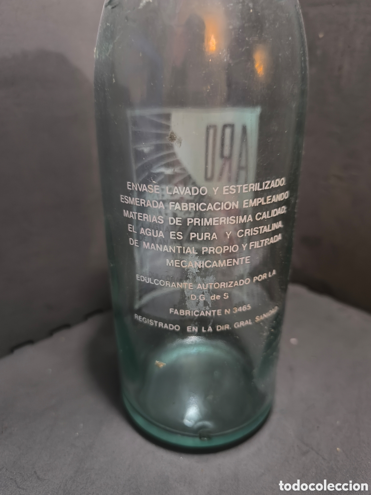 Antig&uuml;edades: Botella antigua de gaseosa - Foto 2