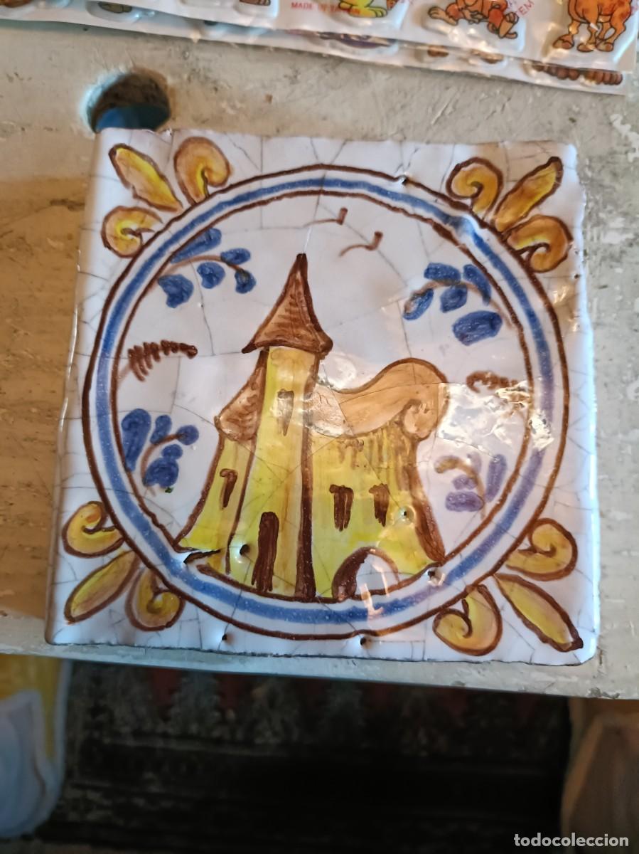 Antig&uuml;edades: AZULEJO ANTIGUO DE TOLEDO - ANGEL PEDRAZA MORIZ