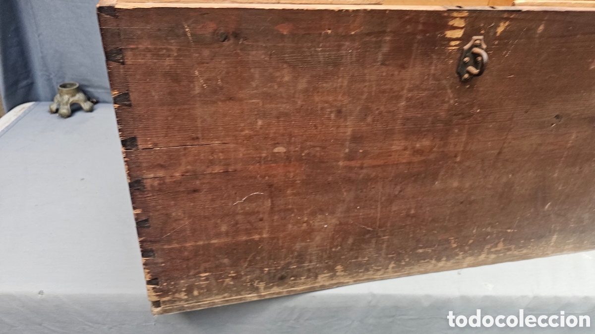 Antig&uuml;edades: Ba&uacute;l antiguo de madera - Foto 15