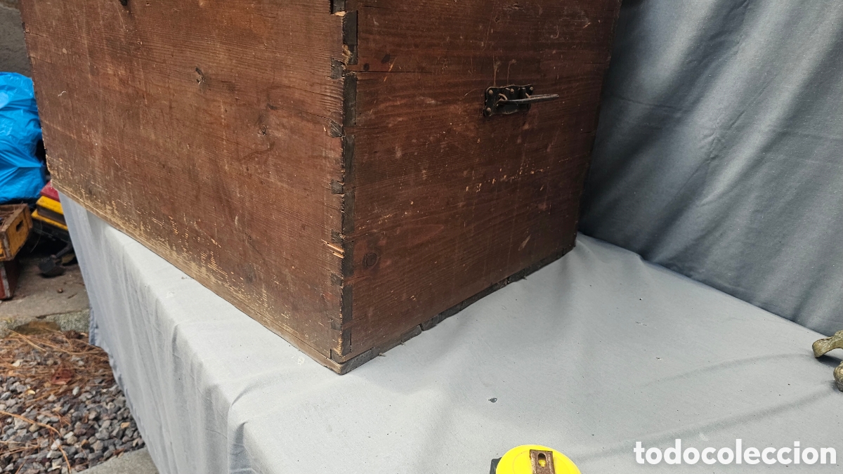 Antig&uuml;edades: Ba&uacute;l antiguo de madera - Foto 21