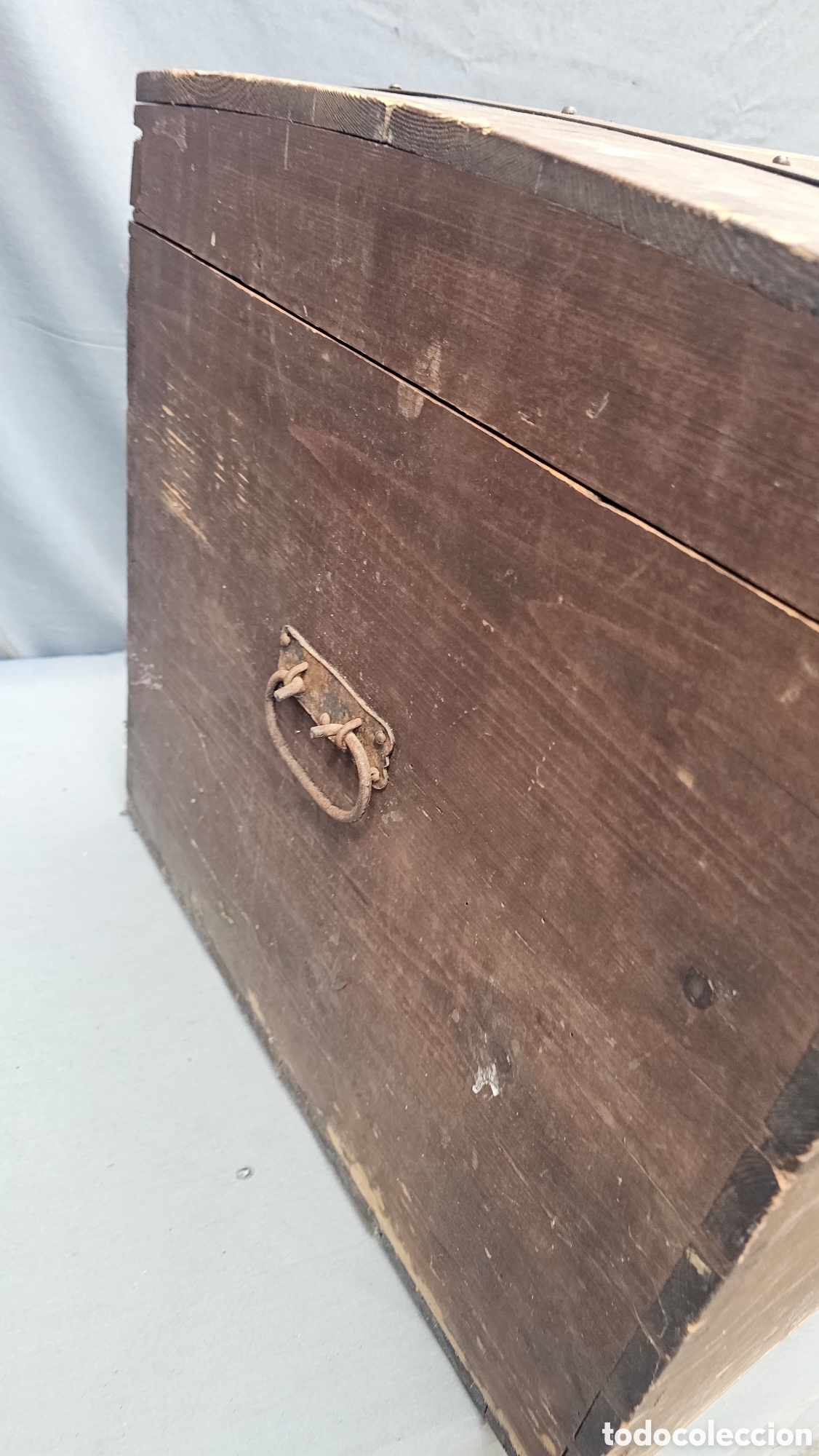 Antig&uuml;edades: Ba&uacute;l antiguo de madera - Foto 24