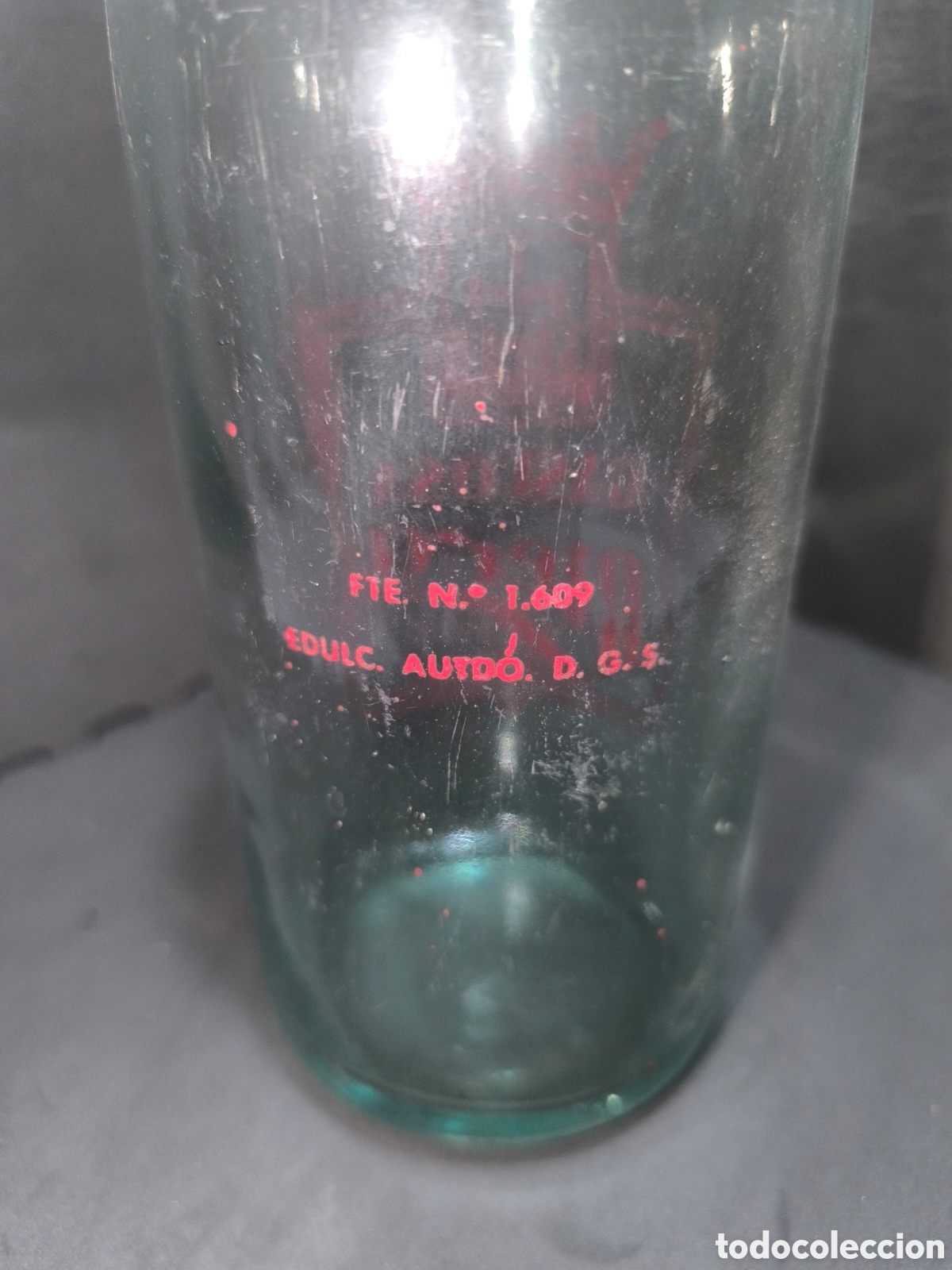 Antig&uuml;edades: Botella antigua de gaseosa - Foto 2