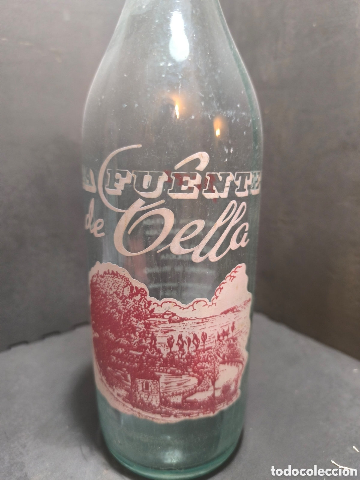 Antig&uuml;edades: Botella antigua de gaseosa