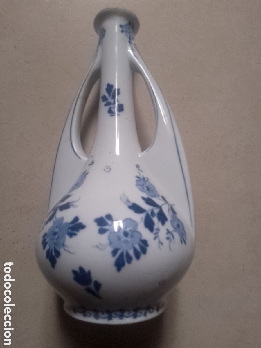 Antig&uuml;edades: Jarr&oacute;n de porcelana holandesa