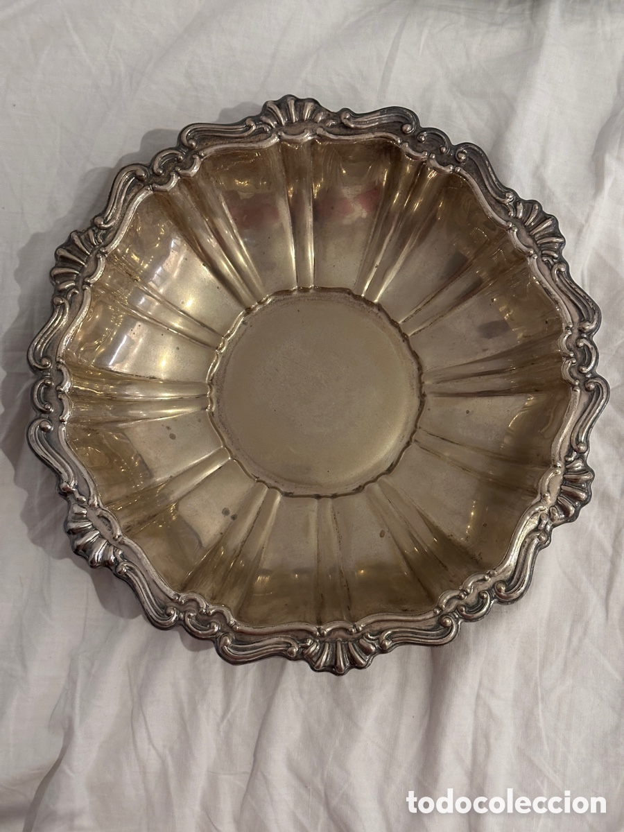 Antig&uuml;edades: Bandejas de plata antiguas