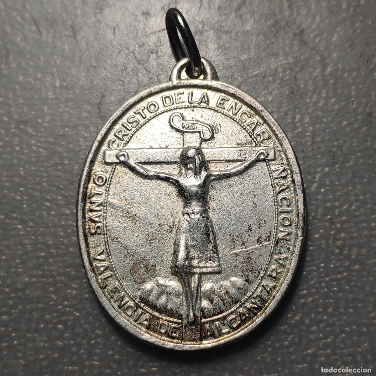 Antig&uuml;edades: MEDALLA RELIGIOSA SANTO CRISTO DE LA ENCARNACION SANTISIMO SACRAMENTO