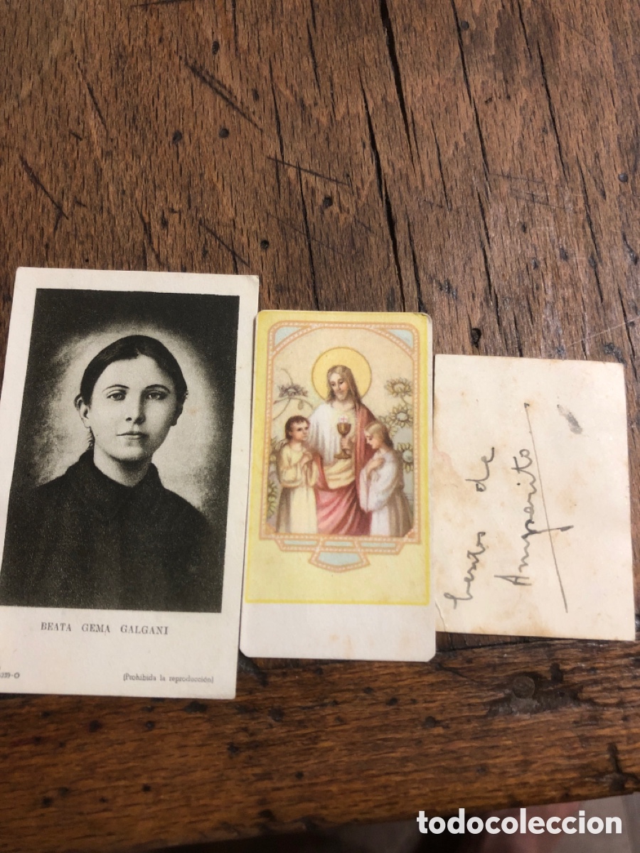Antig&uuml;edades: Recordatorios estampas religiosas - Foto 4