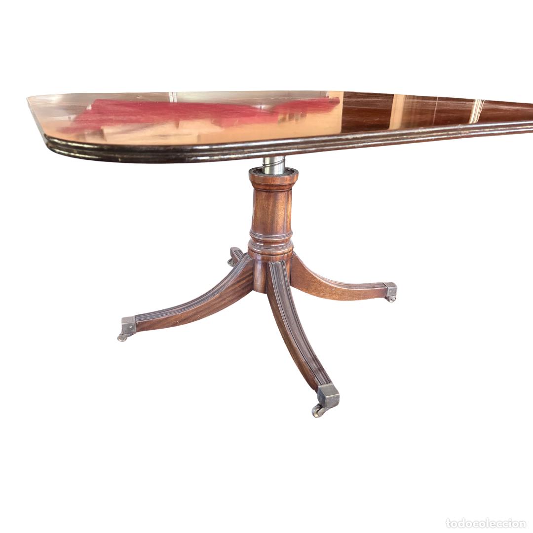 Antig&uuml;edades: Mesa antigua regulable en altura 119 cm - Foto 4