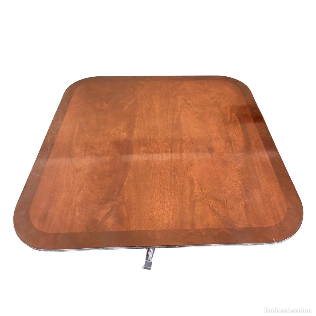 Antig&uuml;edades: Mesa antigua regulable en altura 119 cm - Foto 5