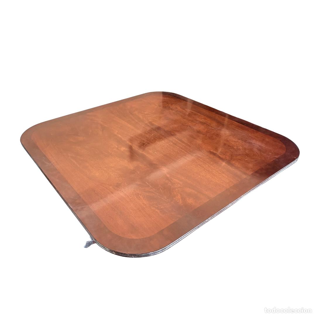 Antig&uuml;edades: Mesa antigua regulable en altura 119 cm - Foto 6