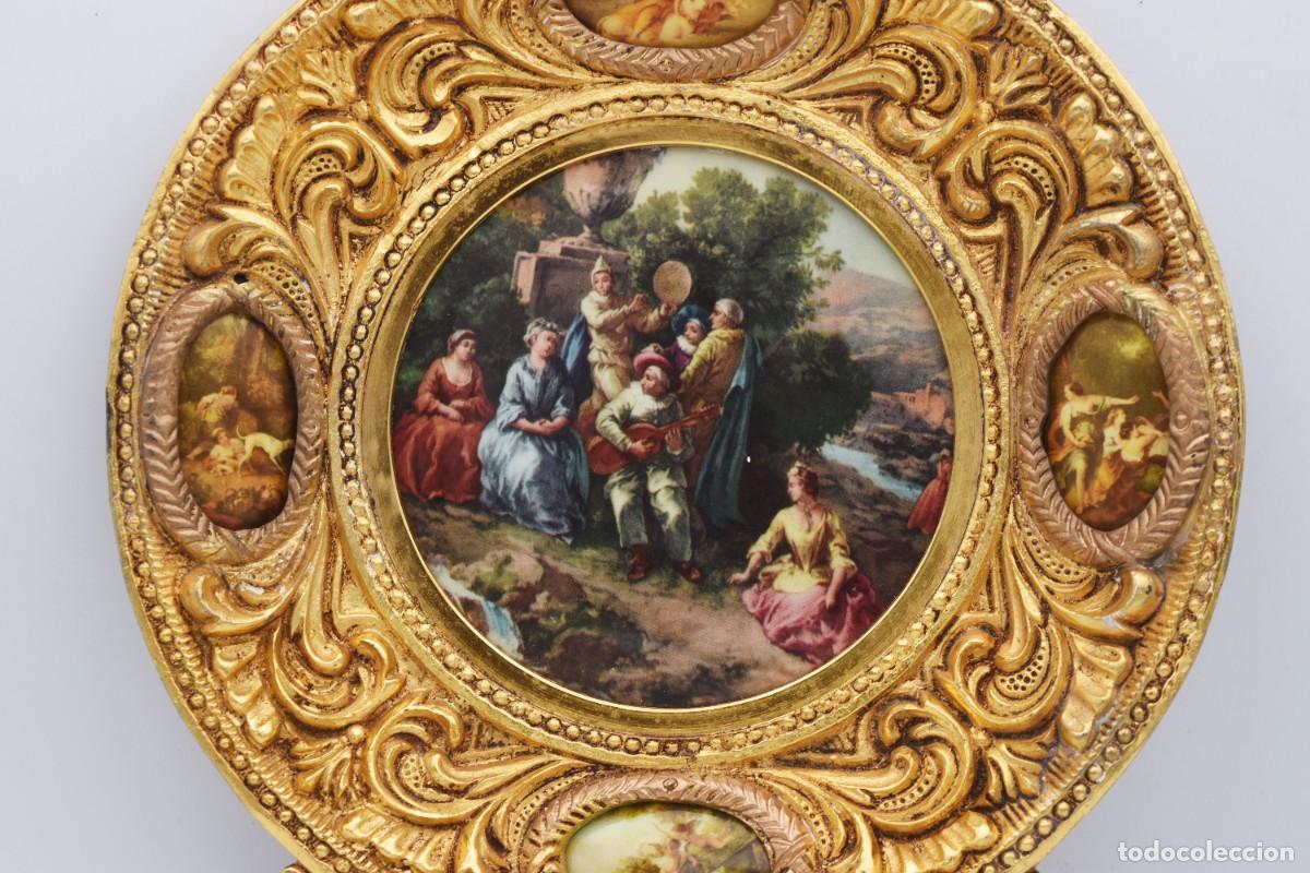 Antig&uuml;edades: Decoraci&oacute;n de pared / plato o medall&oacute;n - Foto 2