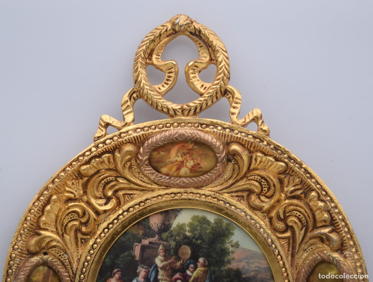 Antig&uuml;edades: Decoraci&oacute;n de pared / plato o medall&oacute;n - Foto 3
