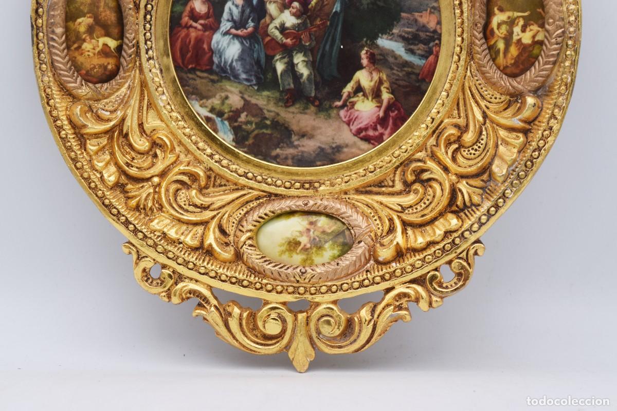 Antig&uuml;edades: Decoraci&oacute;n de pared / plato o medall&oacute;n - Foto 7