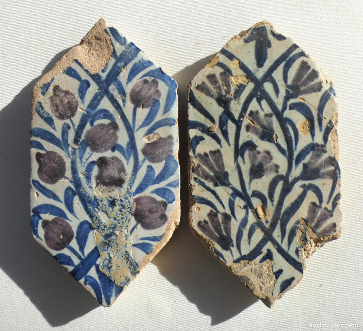 Antig&uuml;edades: Azulejo, Azulejos Espa&ntilde;ol, Alfardons, Valencia siglo 15/16