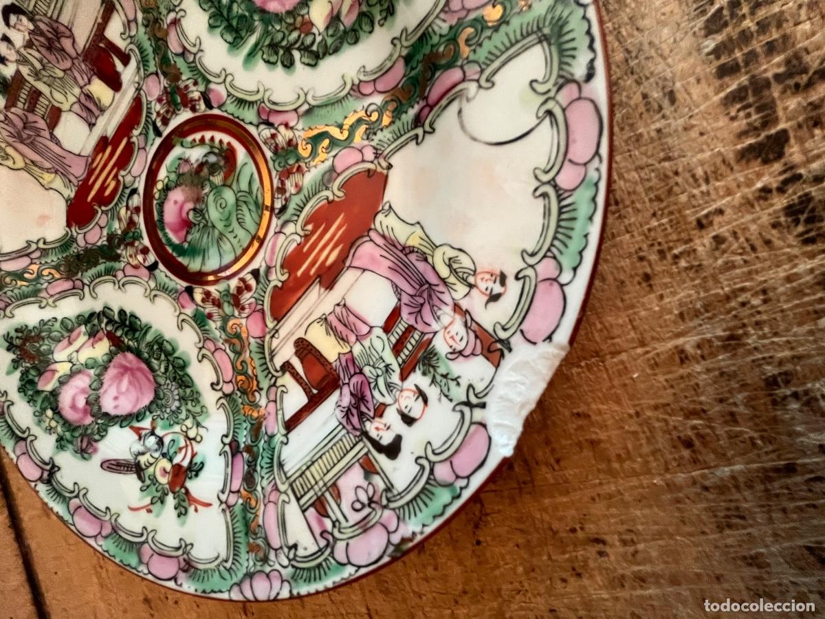 Antig&uuml;edades: PLATO PORCELANA CHINA - Foto 3