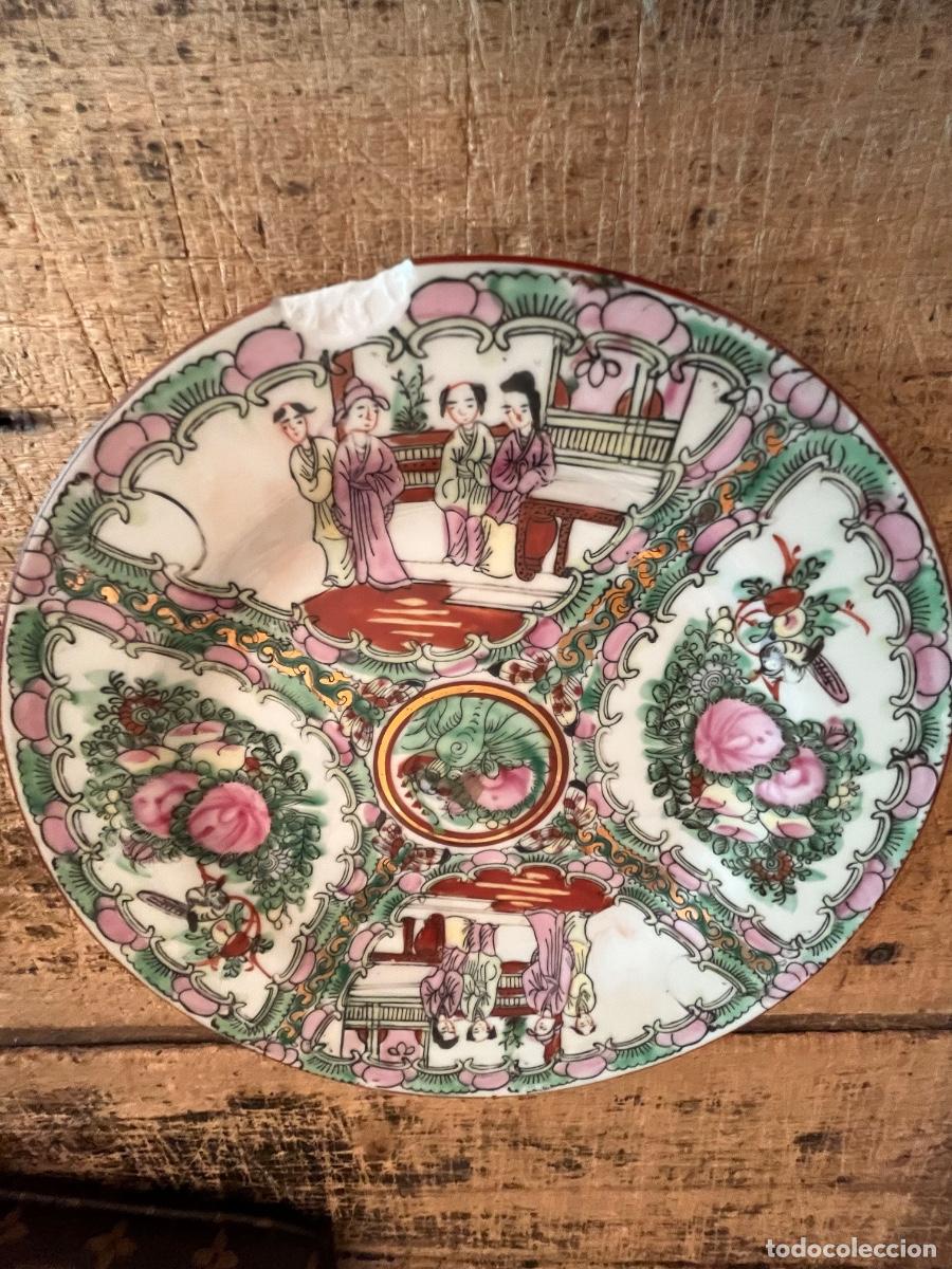 Antig&uuml;edades: PLATO PORCELANA CHINA - Foto 7