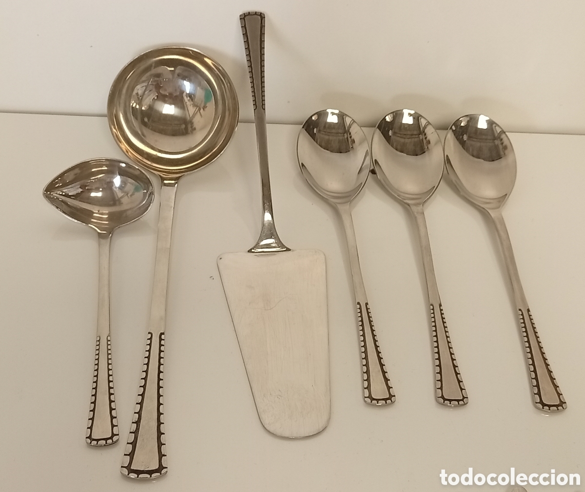 Antig&uuml;edades: .CUCCHILLOS, CUCHARAS, CUCHARON, CUCHARA DE SALSA - Foto 3