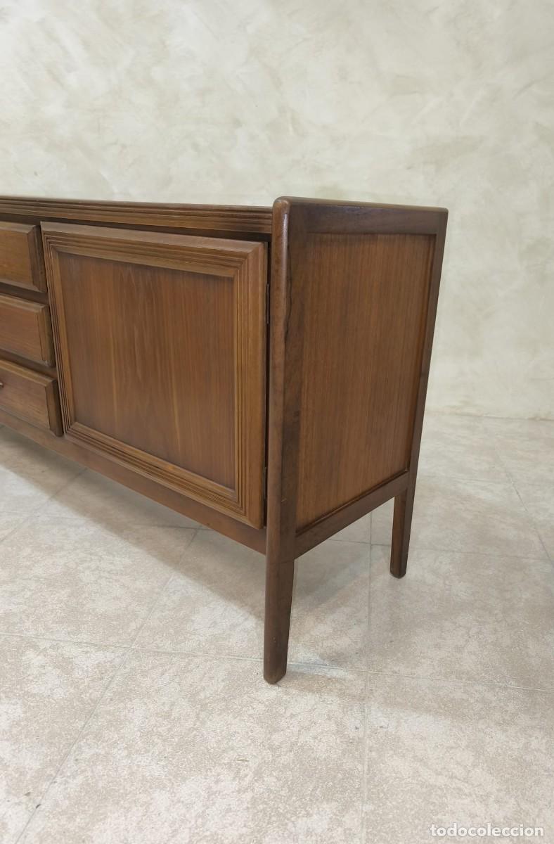 Antig&uuml;edades: APARADOR MADERA TECA MID CENTURY - Foto 9