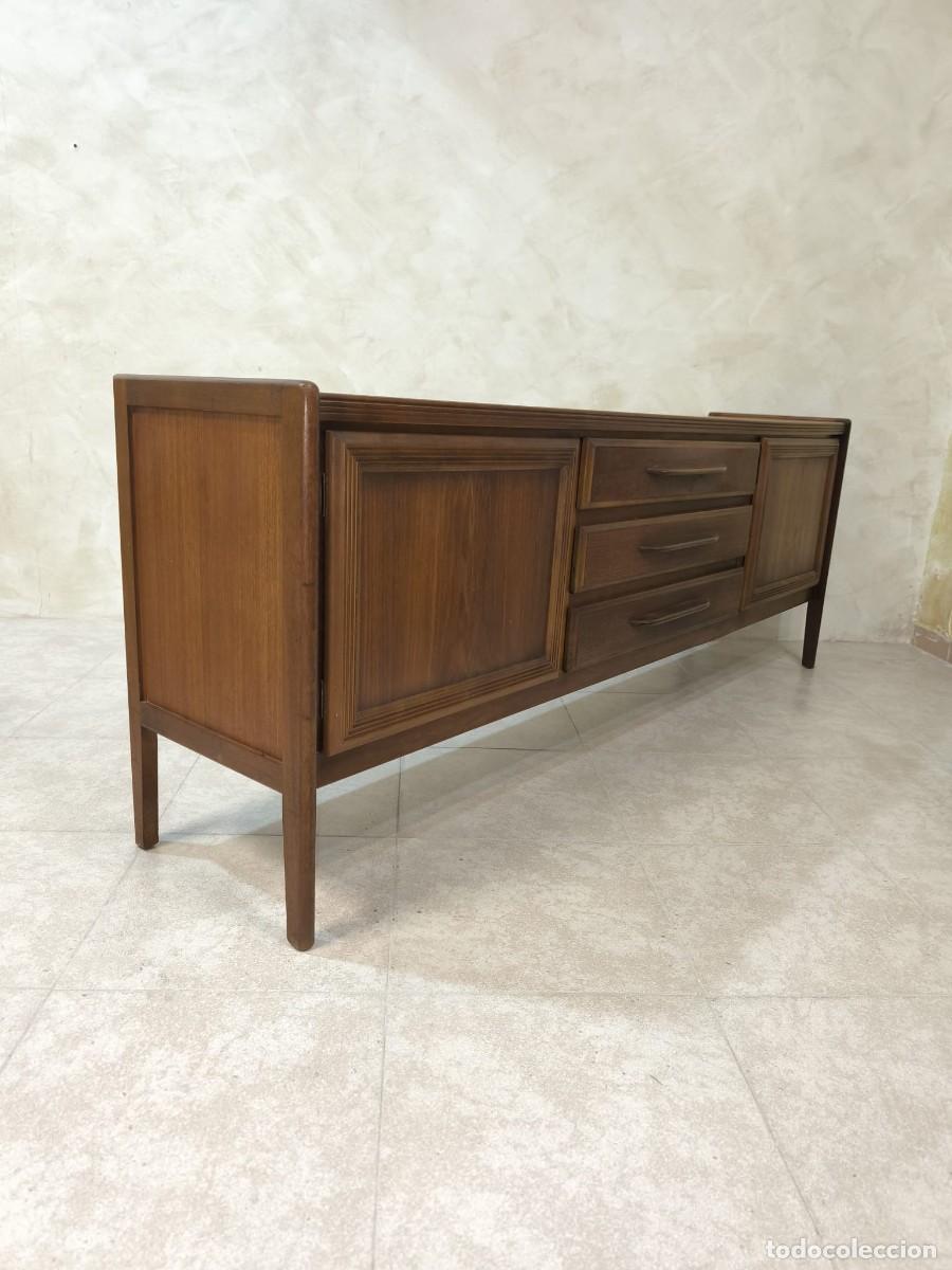 Antig&uuml;edades: APARADOR MADERA TECA MID CENTURY - Foto 11