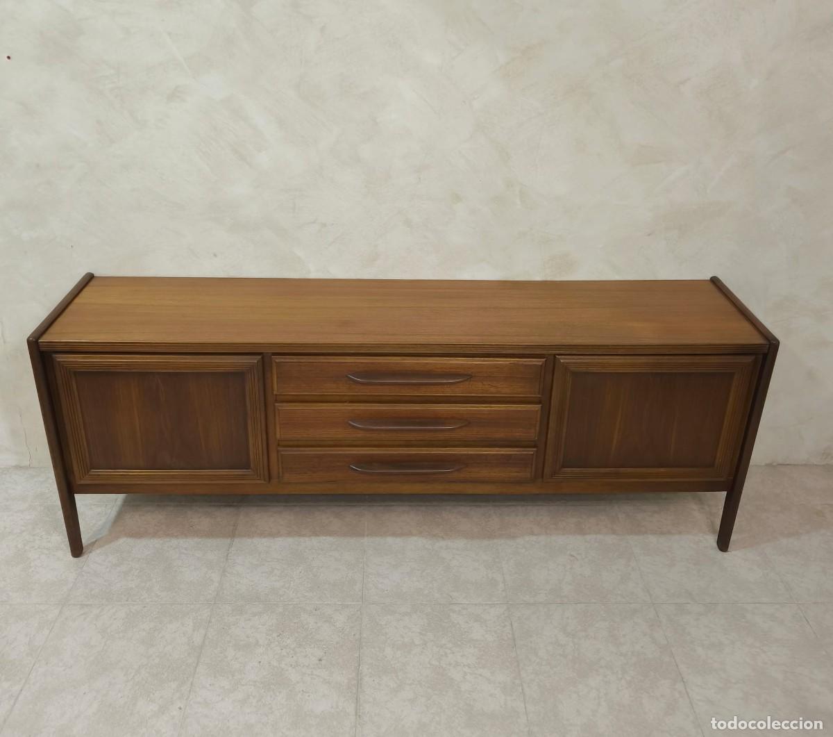 Antig&uuml;edades: APARADOR MADERA TECA MID CENTURY - Foto 14