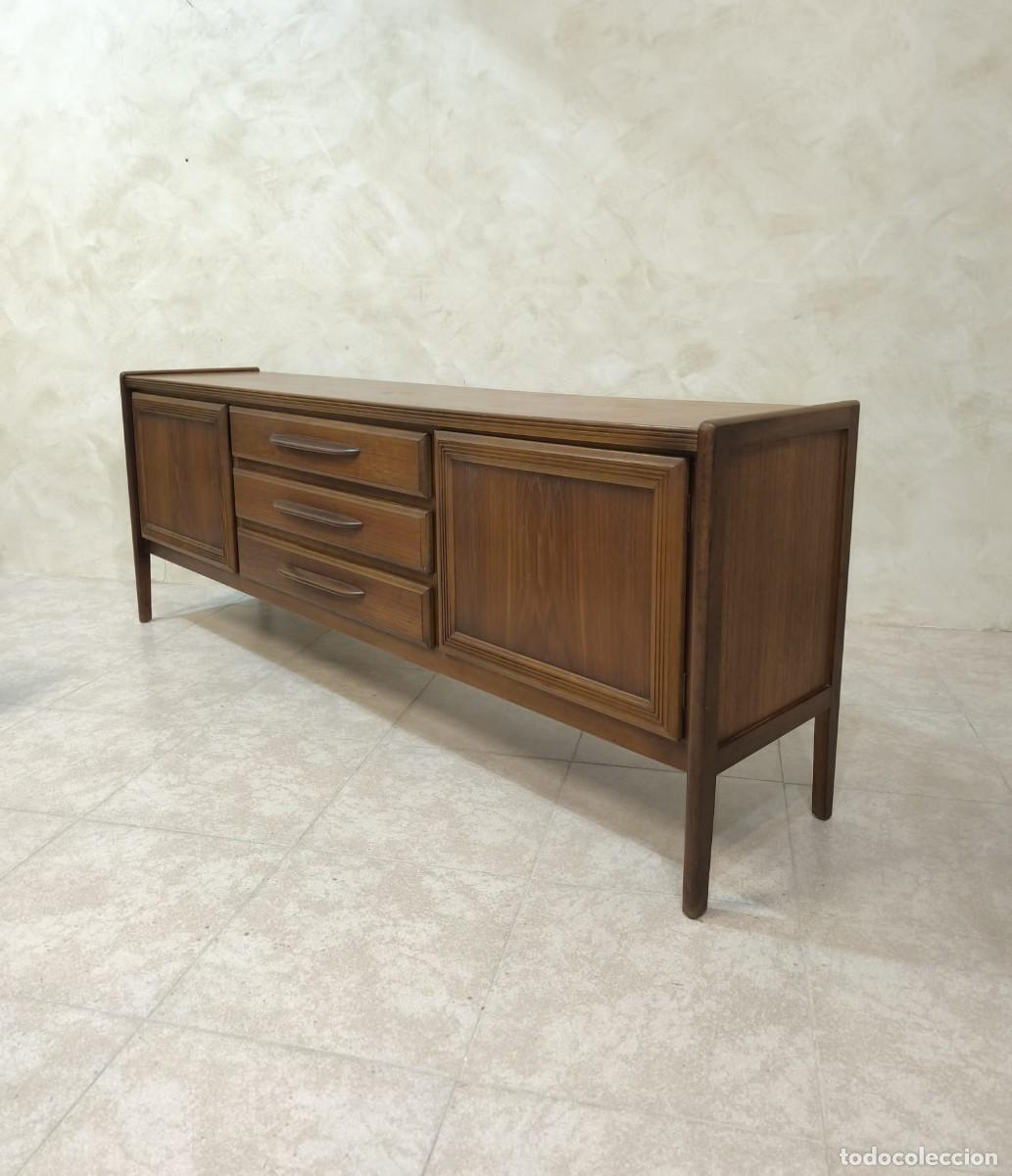 Antig&uuml;edades: APARADOR MADERA TECA MID CENTURY - Foto 16